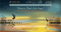 Desktop Screenshot of floridalakessurgical.com